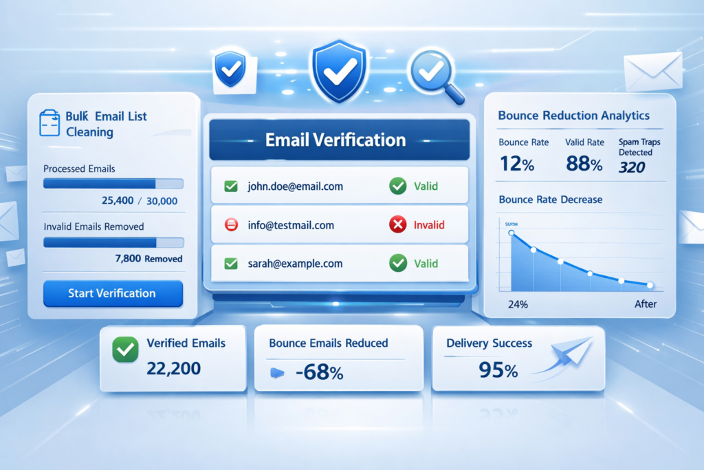 top email verifier tools for bulk cleaning to improve deliverability