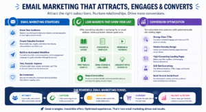 email marketing strategies lead magnets conversion optimization dashboard analytics