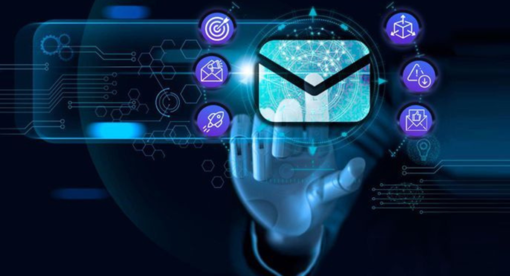 email marketing campaign showing growth and engagement metrics