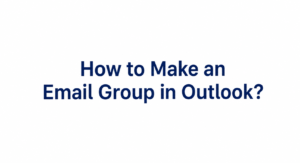 Creating email group in Outlook with contact list and group members